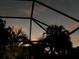 Night sky view through a screened enclosure at 15692 Sw 11Th Court Rd, Ocala, FL 34473