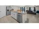 Modern kitchen with granite countertops and stainless steel appliances at 1664 Sw 167Th St, Ocala, FL 34473