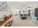 Bright living room with open floor plan and view of dining area at 1664 Sw 167Th St, Ocala, FL 34473