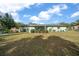 Covered patio and spacious backyard offering outdoor entertaining space at 2004 Ne 52Nd St, Ocala, FL 34479