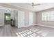 Spacious bedroom with two closets and ceiling fan at 4343 Nw 80Th Ave # 4, Ocala, FL 34482