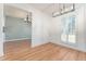 Charming dining room features wood floors and a stylish light fixture at 4343 Nw 80Th Ave # 4, Ocala, FL 34482