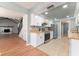 Renovated kitchen boasts butcher block counters and stainless steel appliances at 4343 Nw 80Th Ave # 4, Ocala, FL 34482