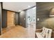 Inviting entryway with wood accents, offering a glimpse into the home's interior at 4400 Sw 20Th Ave, Ocala, FL 34471