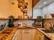Open shelving and wood countertops add character to this pantry at 4400 Sw 20Th Ave, Ocala, FL 34471