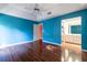 Open Primary bedroom leading to a bathroom at 4542 Ne 4Th St, Ocala, FL 34470