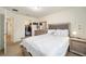 Cozy bedroom with a double bed and walk-in closet at 4585 Sw 112Th Ln, Ocala, FL 34476