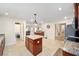 Spacious kitchen with island, stainless steel appliances, and ample counter space at 4585 Sw 112Th Ln, Ocala, FL 34476