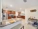 Modern kitchen with stainless steel appliances and breakfast bar at 4585 Sw 112Th Ln, Ocala, FL 34476