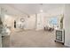 Open concept living room and dining area with high ceilings at 4585 Sw 112Th Ln, Ocala, FL 34476