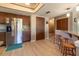 Kitchen features stainless steel appliances and light wood cabinets at 512 Bahia Cir # 512B, Ocala, FL 34472
