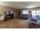 Living Room with two reclining sofas and a TV at 512 Bahia Cir # 512B, Ocala, FL 34472
