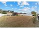 Spacious backyard with storage shed and partial fence at 6970 Sw 64Th Ter, Ocala, FL 34476