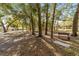 Community park with shaded benches under large trees at 8580 Sw 97Th Lane Rd # B, Ocala, FL 34481