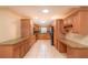 Kitchen with granite countertops and wood cabinets at 8653 Sw 96Th St # A, Ocala, FL 34481