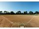 Well-maintained baseball field with defined infield and outfield at 9811 Se 138Th Loop, Summerfield, FL 34491