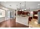 Gourmet kitchen with granite countertops, custom cabinetry, and stainless-steel appliances at 995 Sw 37Th Place Rd, Ocala, FL 34471