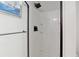 Shower stall with tiled walls and glass door at 995 Sw 37Th Place Rd, Ocala, FL 34471
