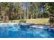 Stunning pool and spa with blue tile, offering a tranquil escape at 995 Sw 37Th Place Rd, Ocala, FL 34471