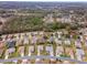 Aerial view of neighborhood, showing homes and streets at 12531 Se 90Th Ter, Summerfield, FL 34491