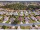 High-angle view of a residential area with houses, streets, and lush greenery at 12531 Se 90Th Ter, Summerfield, FL 34491