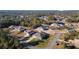 Aerial view showcasing a new home community with several houses at 13198 Sw 29Th Cir, Ocala, FL 34473