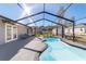 Relaxing pool area with screened enclosure at 13198 Sw 29Th Cir, Ocala, FL 34473