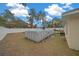 Backyard with above ground pool and deck at 16867 Sw 40Th Cir, Ocala, FL 34473