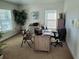 Bright home office features built-in cabinetry and ample natural light at 25 Nw 113Th Cir, Ocala, FL 34482