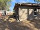 Side view of house showing additional shed in the backyard at 3 Maple Run, Ocala, FL 34472