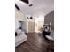 Living room featuring a neutral color palette and laminate wood flooring at 3 Maple Run, Ocala, FL 34472