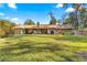 Large backyard with patio and plenty of space for outdoor enjoyment at 3650 Se 22Nd Ave, Ocala, FL 34471