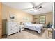 Bedroom with double bed and dresser at 3650 Se 22Nd Ave, Ocala, FL 34471