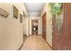 Inviting entryway with tile flooring and views into the living room at 3650 Se 22Nd Ave, Ocala, FL 34471