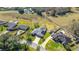 Aerial view of homes in a residential neighborhood at 3660 Se 54Th Ave, Ocala, FL 34480