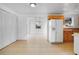 Kitchen with light wood cabinets and beige tile floor at 3766 Sw 147Th Lane Rd, Ocala, FL 34473