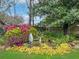 Landscaped garden with colorful flowers and plants at 3805 Se 138Th Pl, Summerfield, FL 34491