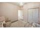 Pastel Bedroom with plenty of closet space and soft rug at 4709 Se 25Th Loop, Ocala, FL 34480