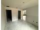 Hallway showing unfinished bedrooms under construction at 5411 Nw 7Th Pl, Ocala, FL 34482