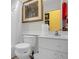 Clean bathroom with white vanity and shower/tub combo at 5824 Sw 100Th Ln, Ocala, FL 34476