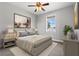 Guest bedroom with a neutral color scheme and window coverings at 630 Sw 210Th Ave, Dunnellon, FL 34431