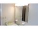 Simple bathroom with vanity, sink and mirror at 10470 Sw 99Th Ave, Ocala, FL 34481