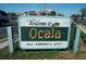 Ocala, All America City welcome sign at 10470 Sw 99Th Ave, Ocala, FL 34481