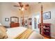 Spacious main bedroom with ensuite bathroom access at 2011 Se Twin Bridge Cir, Ocala, FL 34471