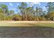 Large backyard with open space and mature trees at 2295 Sw 142Nd Court Rd, Ocala, FL 34481