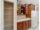 Well-organized kitchen pantry with wire shelving at 4911 Sw 63Rd Loop, Ocala, FL 34474