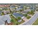 Aerial view of house and neighborhood at 5015 Belted Kingfisher Dr, Oxford, FL 34484