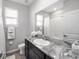 Bathroom with single vanity and shower/tub combo at 5395 Nw 46Th Ln, Ocala, FL 34482