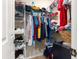 Bedroom closet with double hanging rods and shelving at 55 Almond Rd, Ocala, FL 34472