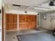 Garage with additional storage cabinets at 8340 Sw 108Th Place Rd, Ocala, FL 34481